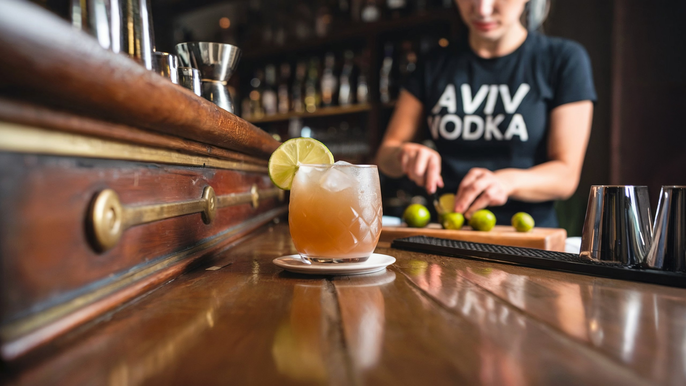 The AVIV Spiced Apple Mule